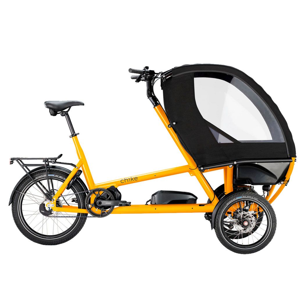 Chike e-kids Gul, Nexus Di2 og Shimano Steps Centermotor