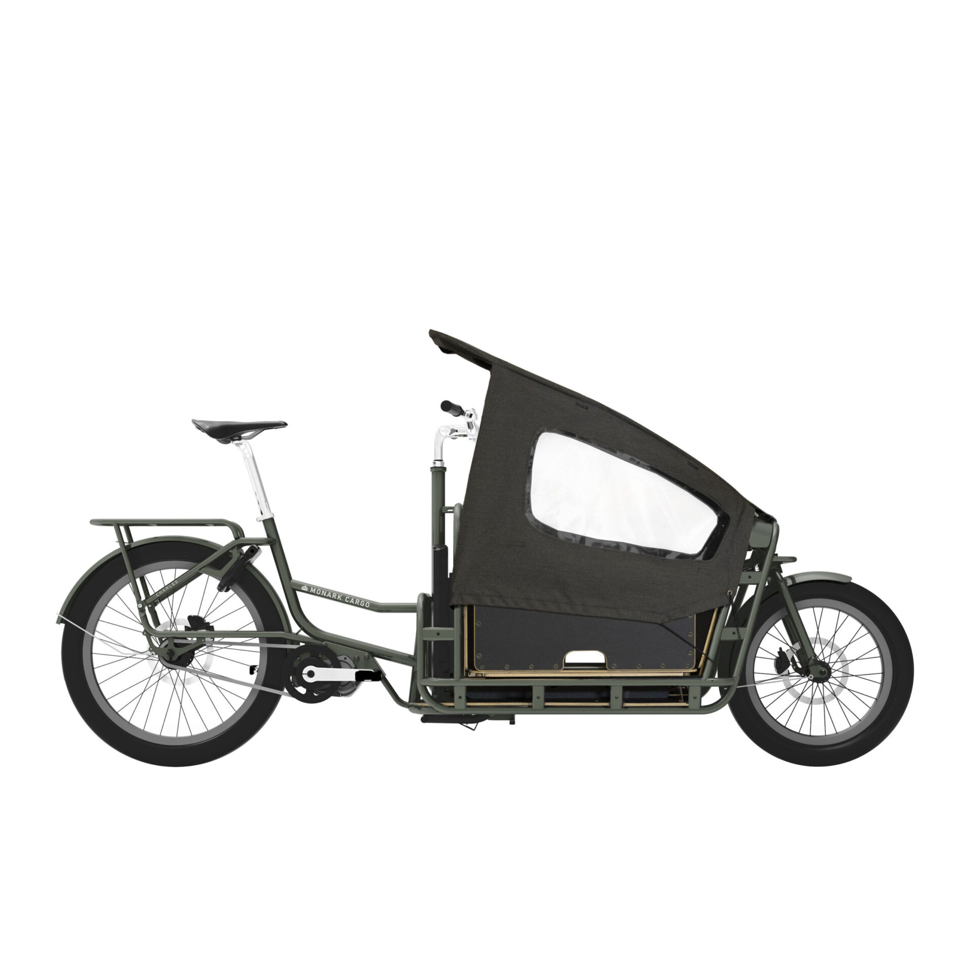 Monark Charles Tohjulet El-ladcykel - Billede 2