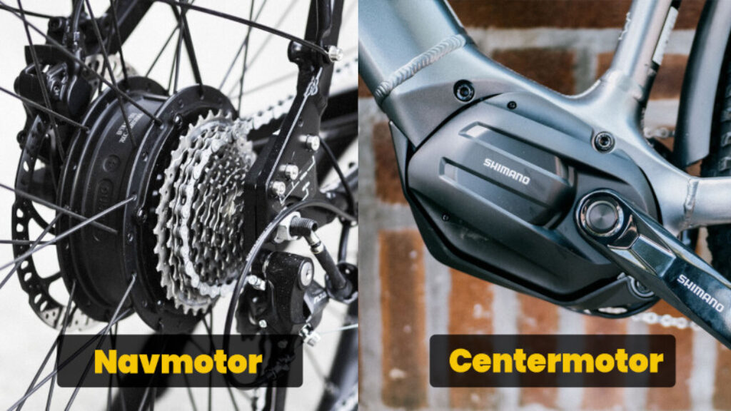 centermotor vs navmotor elladcykel